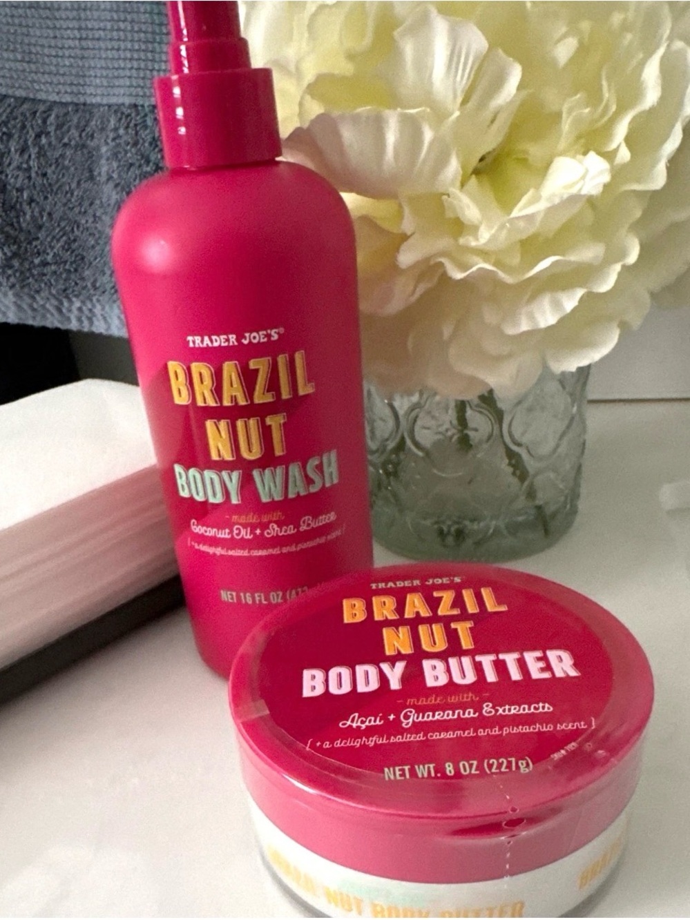 New - Brazil Nut Body Wash & Body Butter -